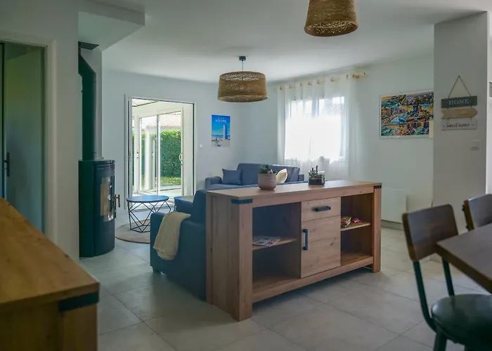 בית נופש Maison Lumineuse Avec Veranda Et Jardin - 8 Personnes *