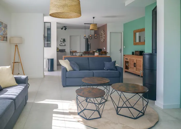 Maison Lumineuse Avec Veranda Et Jardin - 8 Personnes