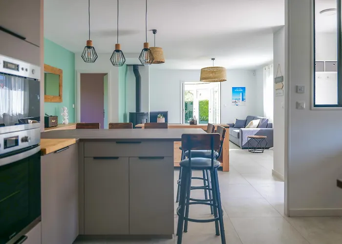 בית נופש Maison Lumineuse Avec Veranda Et Jardin - 8 Personnes *