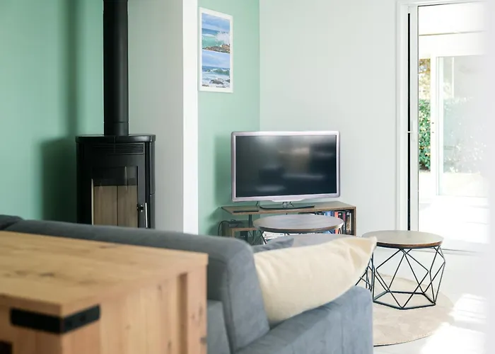 Maison Lumineuse Avec Veranda Et Jardin - 8 Personnes בית נופש